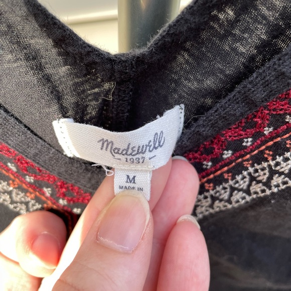 Madewell Black top - Picture 2 of 3